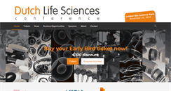 Desktop Screenshot of dutchlifesciences.com